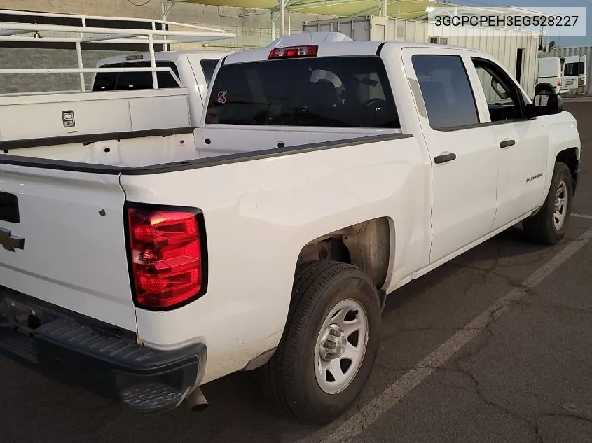 2014 Chevrolet Silverado 1500 Work Truck 1Wt VIN: 3GCPCPEH3EG528227 Lot: 40733539