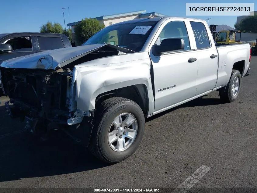 2014 Chevrolet Silverado 1500 1Lt VIN: 1GCRCREH5EZ224613 Lot: 40742091