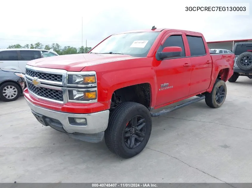 2014 Chevrolet Silverado 1500 1Lt VIN: 3GCPCREC7EG130003 Lot: 40745407