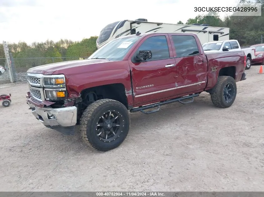 2014 Chevrolet Silverado 1500 1Lz VIN: 3GCUKSEC3EG428996 Lot: 40752904