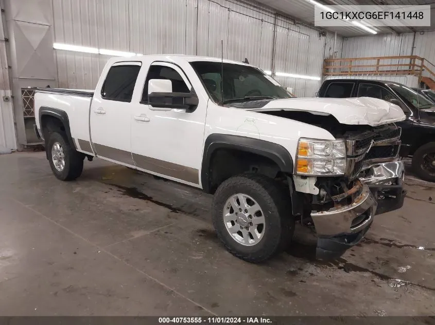 2014 Chevrolet Silverado 2500Hd Lt VIN: 1GC1KXCG6EF141448 Lot: 40753555