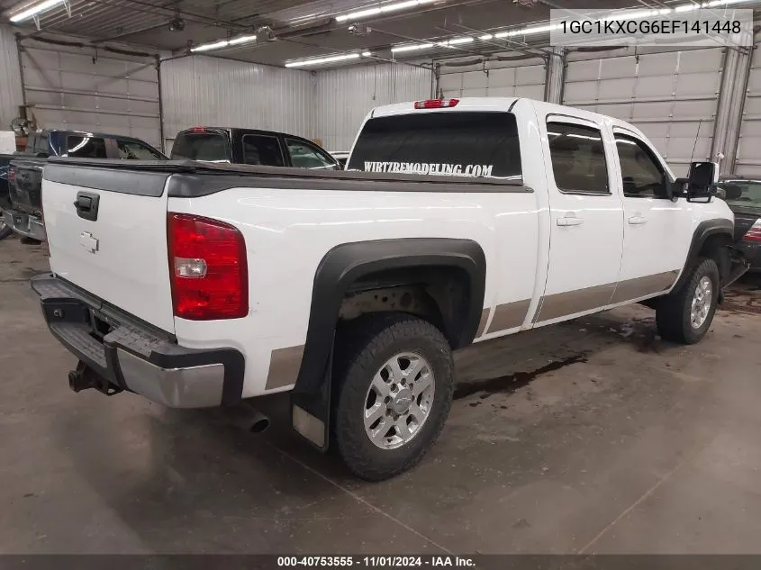 2014 Chevrolet Silverado 2500Hd Lt VIN: 1GC1KXCG6EF141448 Lot: 40753555