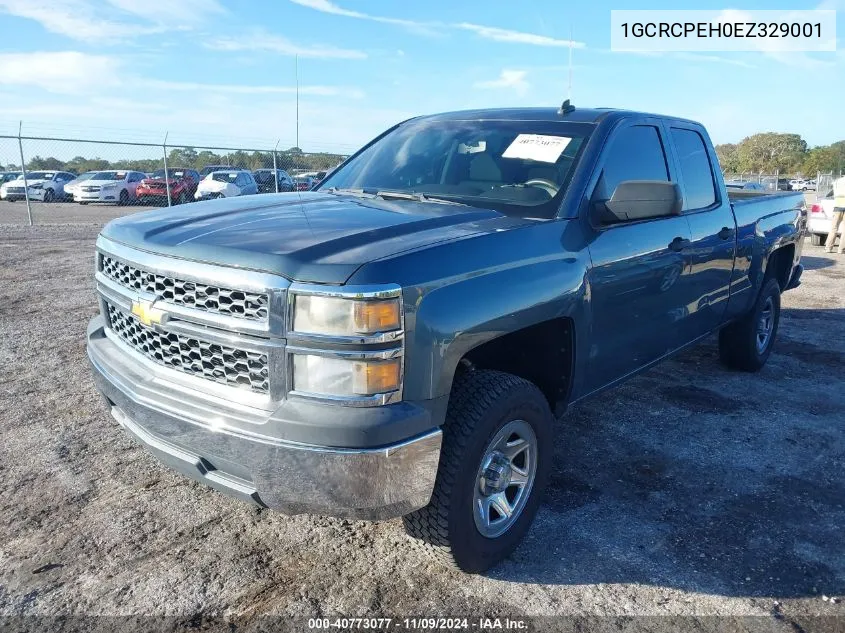 2014 Chevrolet Silverado 1500 Work Truck 2Wt VIN: 1GCRCPEH0EZ329001 Lot: 40773077