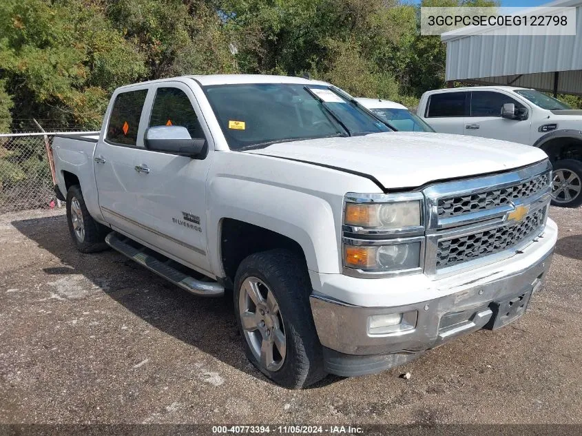 3GCPCSEC0EG122798 2014 Chevrolet Silverado 1500 Ltz