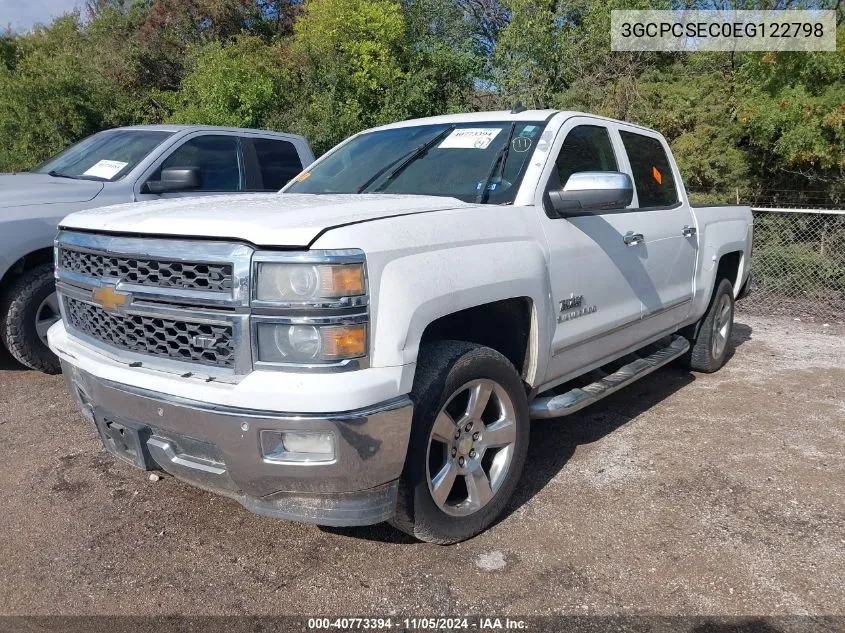 3GCPCSEC0EG122798 2014 Chevrolet Silverado 1500 Ltz