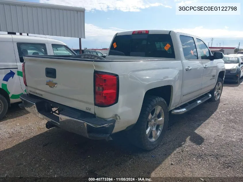 3GCPCSEC0EG122798 2014 Chevrolet Silverado 1500 Ltz