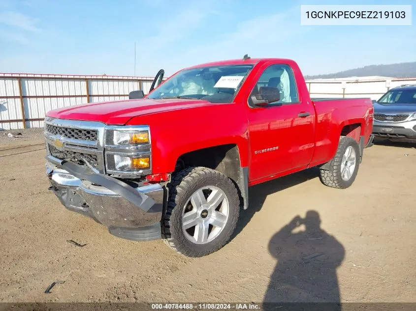 2014 Chevrolet Silverado 1500 Work Truck VIN: 1GCNKPEC9EZ219103 Lot: 40784488