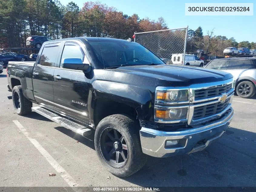 2014 Chevrolet Silverado 1500 2Lz VIN: 3GCUKSEC3EG295284 Lot: 40795373