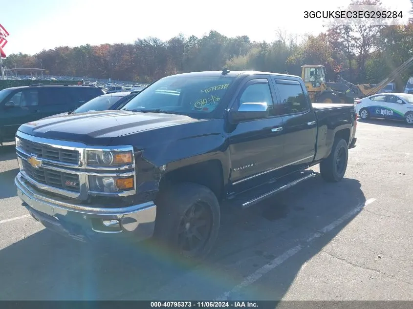 2014 Chevrolet Silverado 1500 2Lz VIN: 3GCUKSEC3EG295284 Lot: 40795373