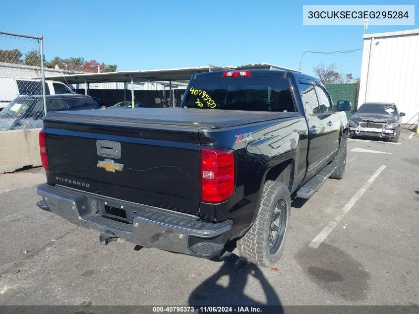 2014 Chevrolet Silverado 1500 2Lz VIN: 3GCUKSEC3EG295284 Lot: 40795373