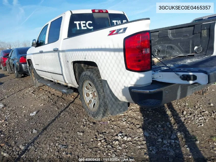 3GCUKSEC0EG465357 2014 Chevrolet Silverado 1500 2Lz