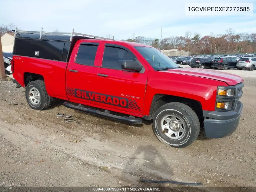 2014 Chevrolet Silverado 1500 Work Truck 1Wt VIN: 1GCVKPECXEZ272585 Lot: 40807993