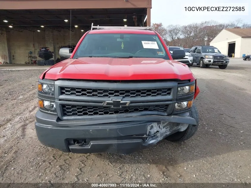 2014 Chevrolet Silverado 1500 Work Truck 1Wt VIN: 1GCVKPECXEZ272585 Lot: 40807993