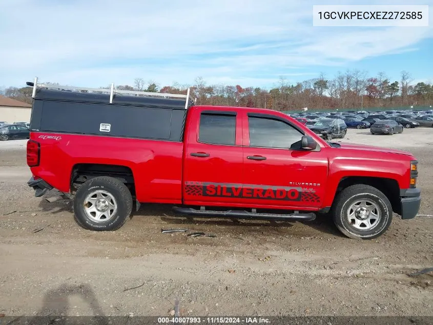 2014 Chevrolet Silverado 1500 Work Truck 1Wt VIN: 1GCVKPECXEZ272585 Lot: 40807993