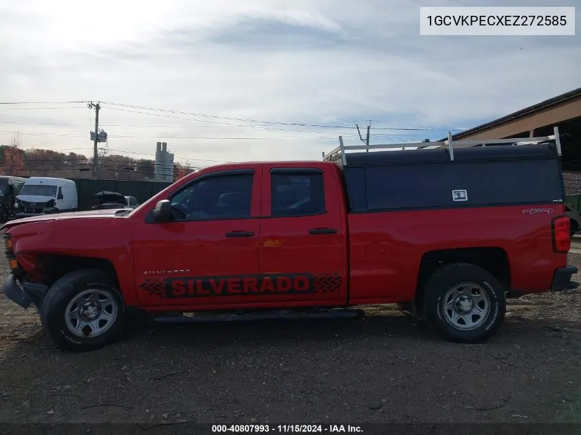 2014 Chevrolet Silverado 1500 Work Truck 1Wt VIN: 1GCVKPECXEZ272585 Lot: 40807993