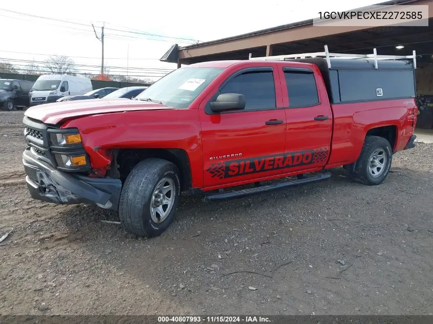 2014 Chevrolet Silverado 1500 Work Truck 1Wt VIN: 1GCVKPECXEZ272585 Lot: 40807993