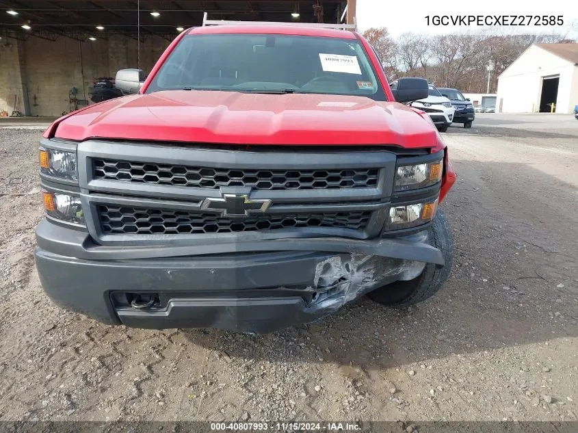 2014 Chevrolet Silverado 1500 Work Truck 1Wt VIN: 1GCVKPECXEZ272585 Lot: 40807993