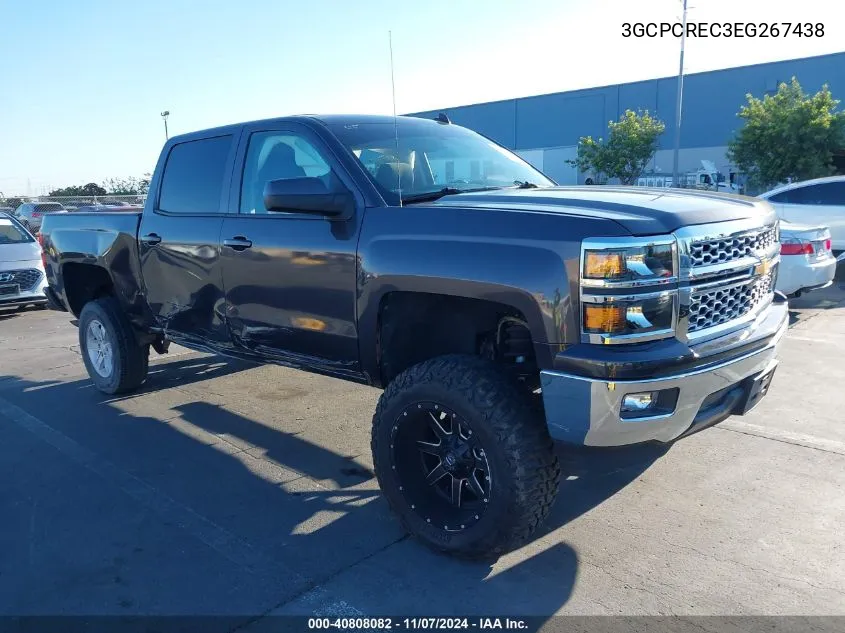 2014 Chevrolet Silverado 1500 1Lt VIN: 3GCPCREC3EG267438 Lot: 40808082