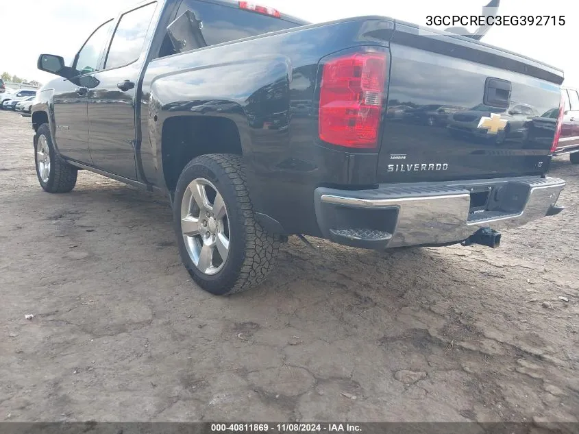 2014 Chevrolet Silverado 1500 1Lt VIN: 3GCPCREC3EG392715 Lot: 40811869