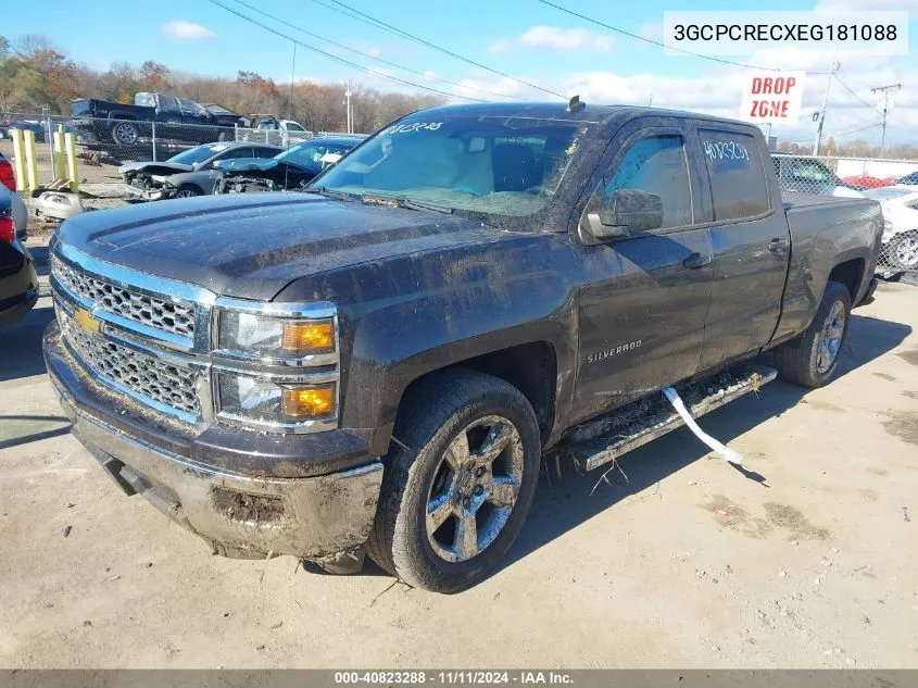 2014 Chevrolet Silverado 1500 1Lt VIN: 3GCPCRECXEG181088 Lot: 40823288