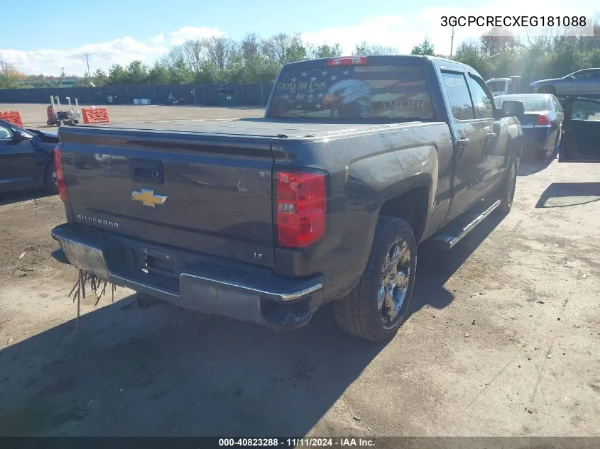 2014 Chevrolet Silverado 1500 1Lt VIN: 3GCPCRECXEG181088 Lot: 40823288