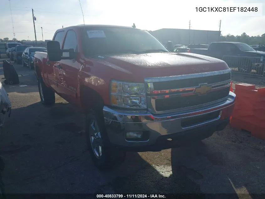 2014 Chevrolet Silverado K2500 Heavy Duty Lt VIN: 1GC1KXC81EF182448 Lot: 40833799