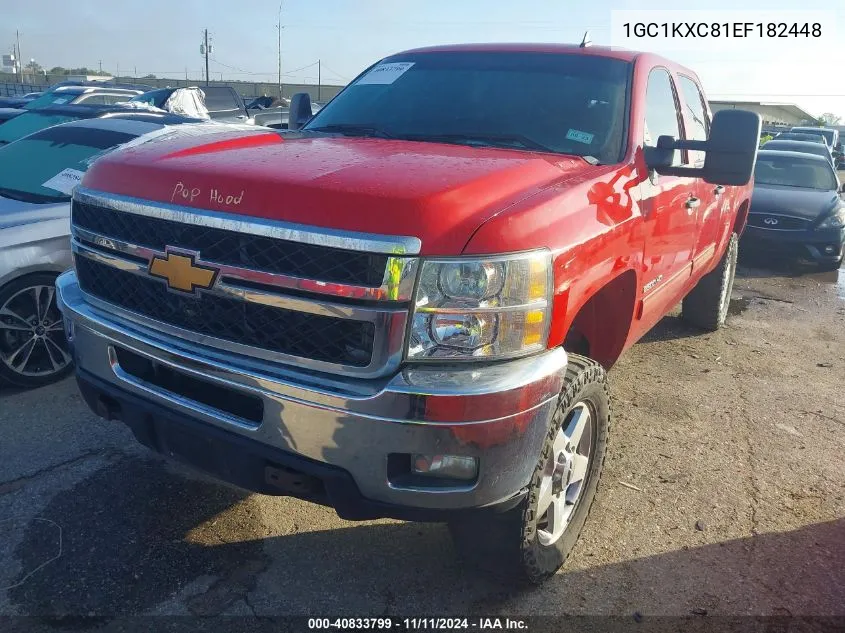 2014 Chevrolet Silverado K2500 Heavy Duty Lt VIN: 1GC1KXC81EF182448 Lot: 40833799