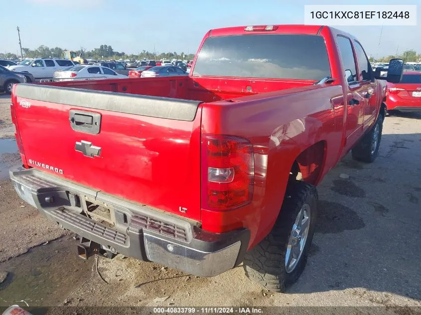 2014 Chevrolet Silverado K2500 Heavy Duty Lt VIN: 1GC1KXC81EF182448 Lot: 40833799