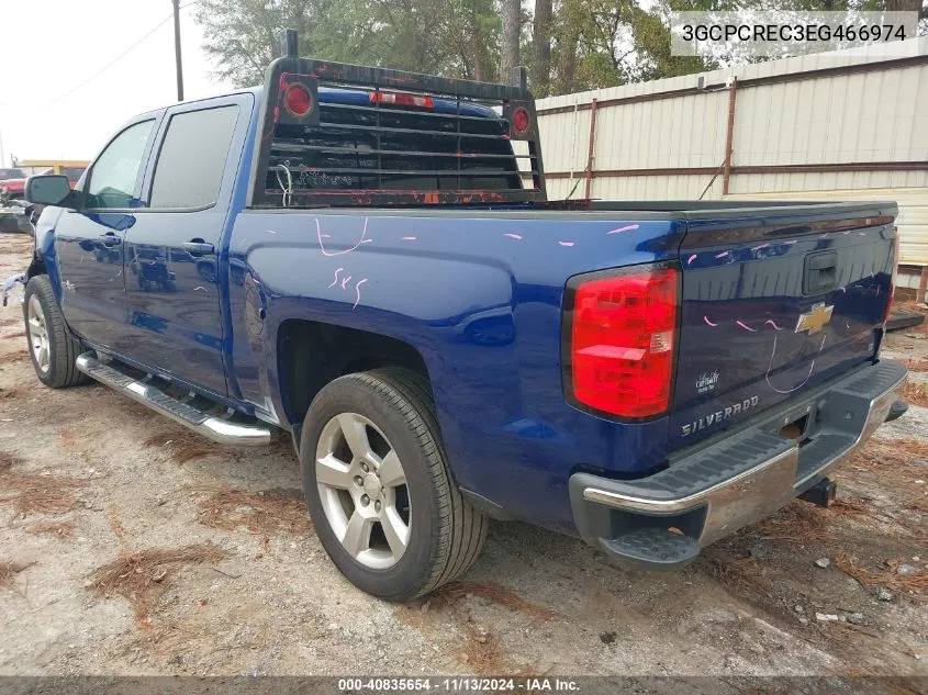 3GCPCREC3EG466974 2014 Chevrolet Silverado 1500 1Lt