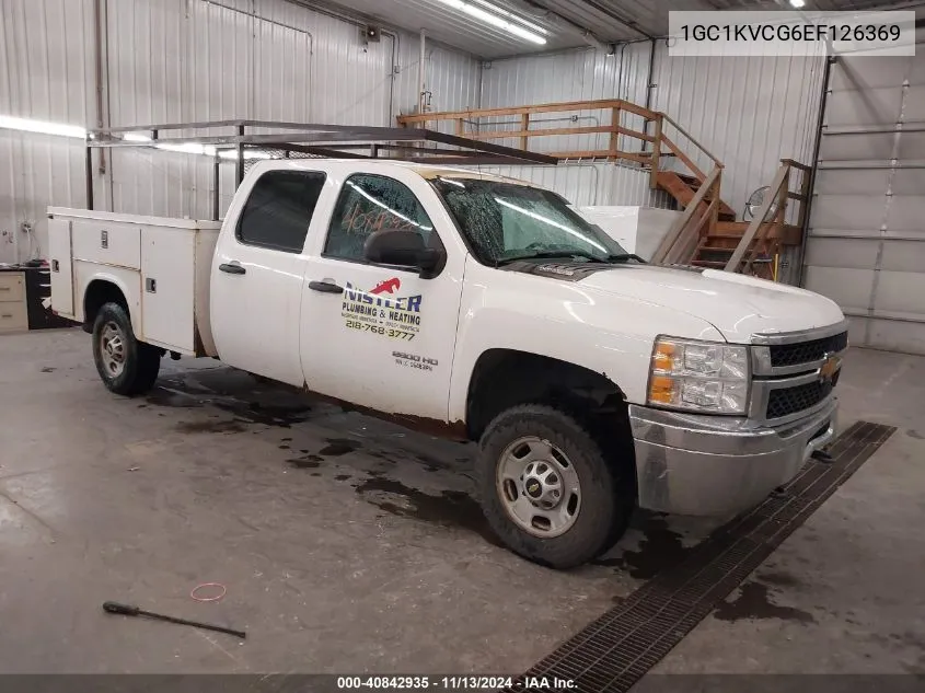 2014 Chevrolet Silverado 2500Hd Work Truck VIN: 1GC1KVCG6EF126369 Lot: 40842935