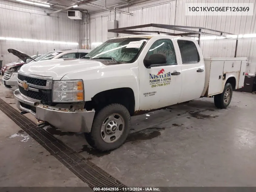 2014 Chevrolet Silverado 2500Hd Work Truck VIN: 1GC1KVCG6EF126369 Lot: 40842935