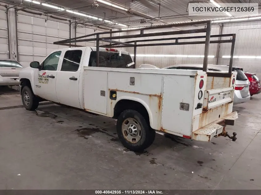 2014 Chevrolet Silverado 2500Hd Work Truck VIN: 1GC1KVCG6EF126369 Lot: 40842935