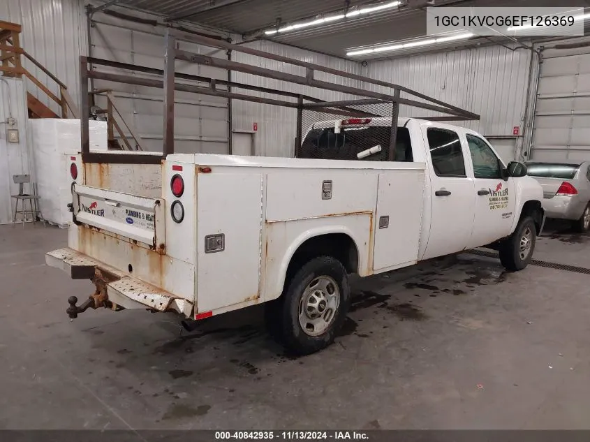 2014 Chevrolet Silverado 2500Hd Work Truck VIN: 1GC1KVCG6EF126369 Lot: 40842935