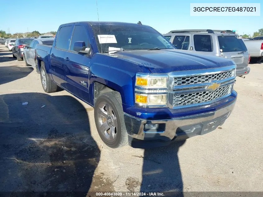 3GCPCREC7EG487021 2014 Chevrolet Silverado 1500 1Lt