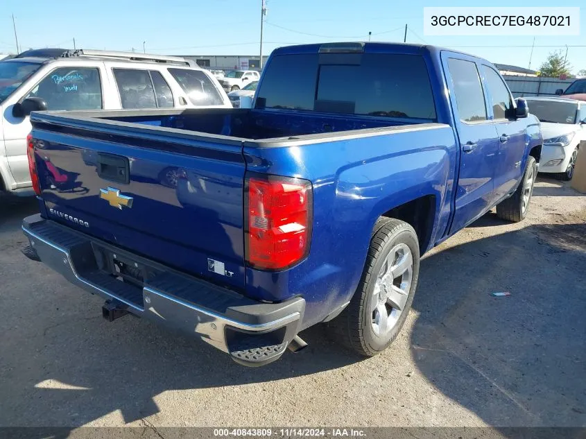 3GCPCREC7EG487021 2014 Chevrolet Silverado 1500 1Lt