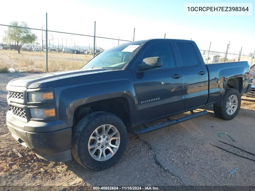 2014 Chevrolet Silverado 1500 Work Truck 1Wt VIN: 1GCRCPEH7EZ398364 Lot: 40852604