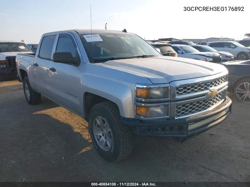 2014 Chevrolet Silverado 1500 1Lt VIN: 3GCPCREH3EG176892 Lot: 40854108