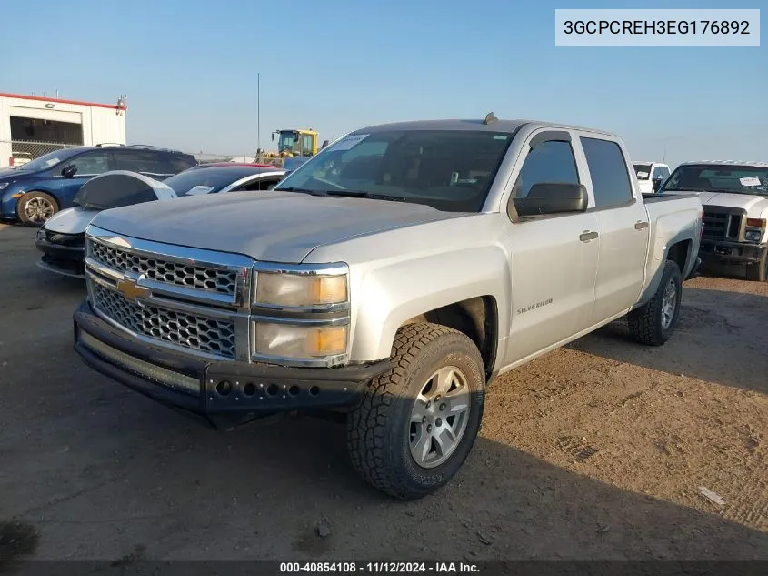 2014 Chevrolet Silverado 1500 1Lt VIN: 3GCPCREH3EG176892 Lot: 40854108