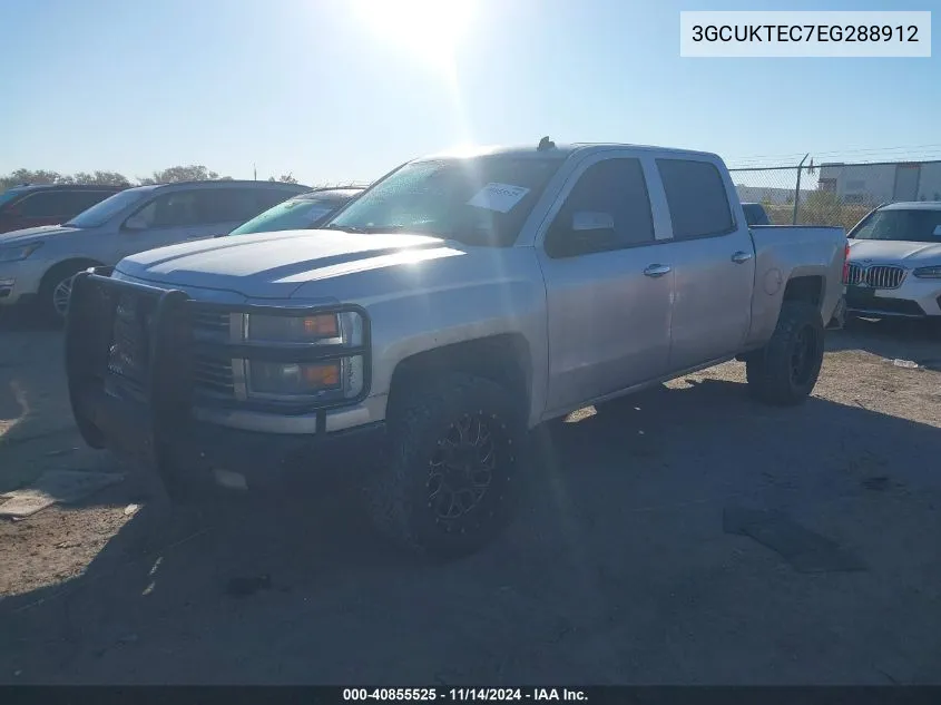 2014 Chevrolet Silverado 1500 High Country VIN: 3GCUKTEC7EG288912 Lot: 40855525