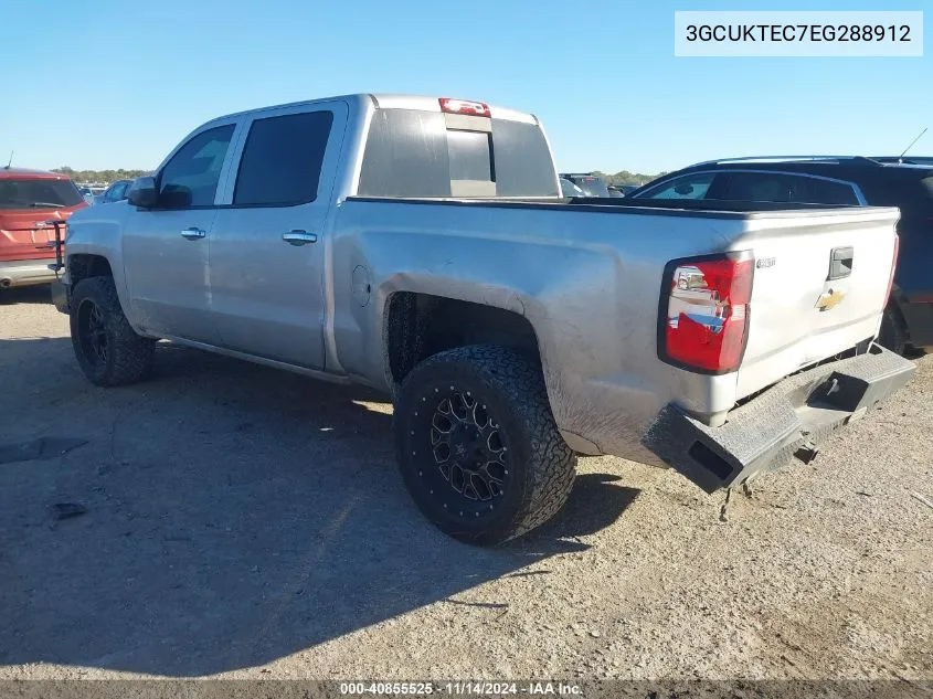 2014 Chevrolet Silverado 1500 High Country VIN: 3GCUKTEC7EG288912 Lot: 40855525