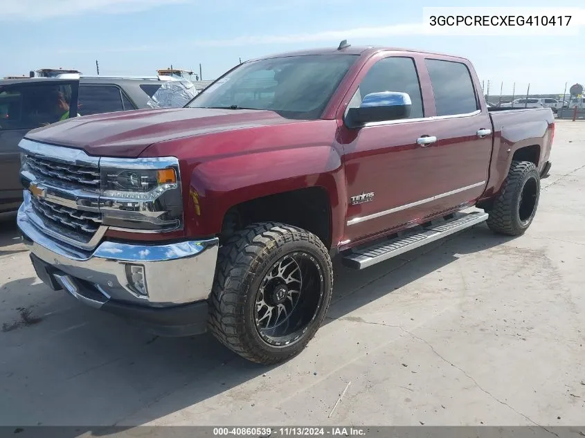 3GCPCRECXEG410417 2014 Chevrolet Silverado 1500 1Lt