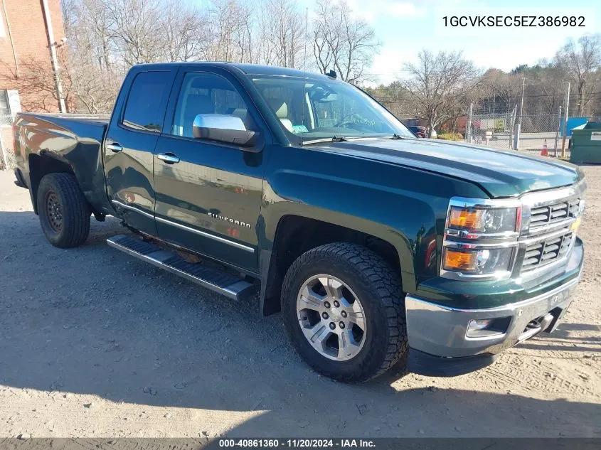 2014 Chevrolet Silverado 1500 2Lz VIN: 1GCVKSEC5EZ386982 Lot: 40861360