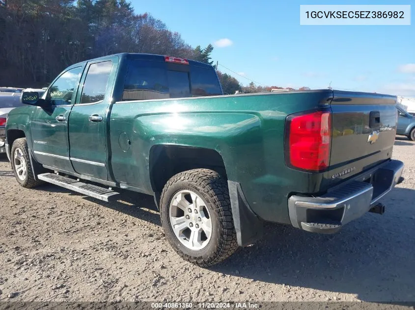 2014 Chevrolet Silverado 1500 2Lz VIN: 1GCVKSEC5EZ386982 Lot: 40861360