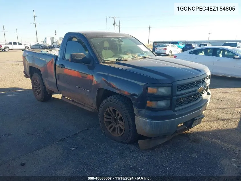 2014 Chevrolet Silverado 1500 Work Truck 1Wt VIN: 1GCNCPEC4EZ154805 Lot: 40863057