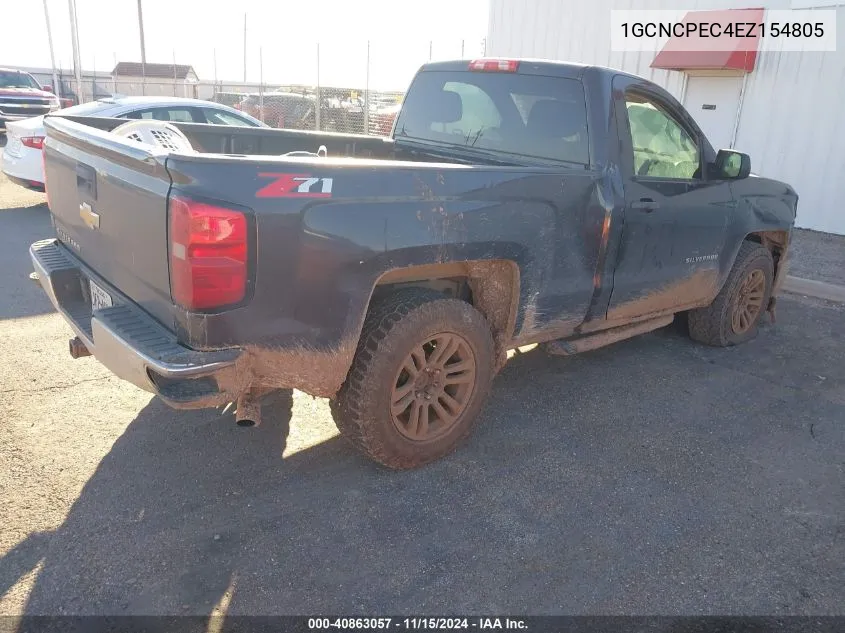 2014 Chevrolet Silverado 1500 Work Truck 1Wt VIN: 1GCNCPEC4EZ154805 Lot: 40863057