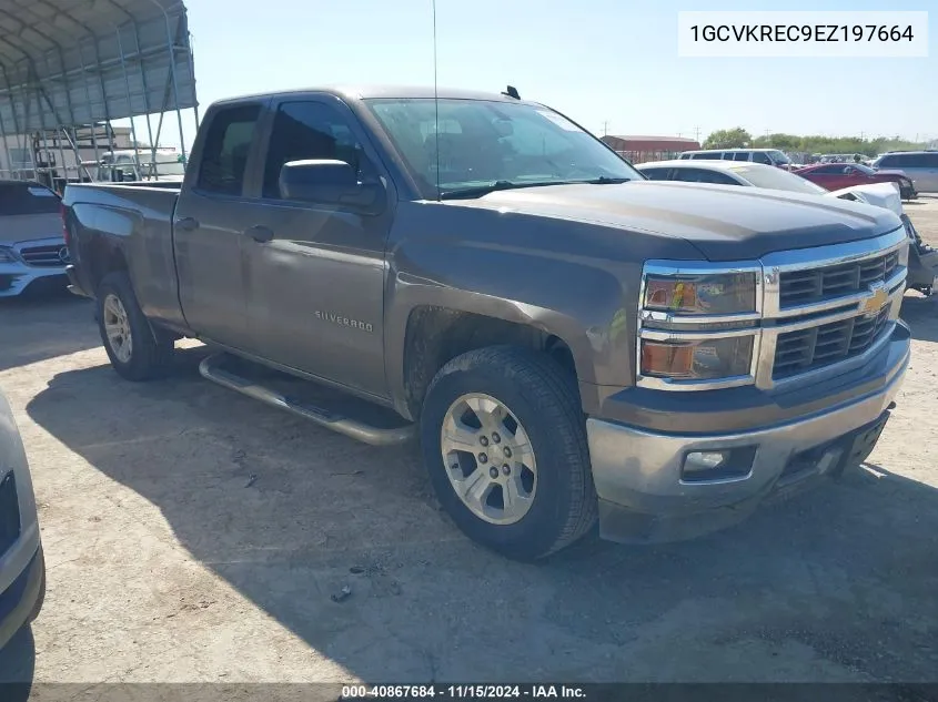 2014 Chevrolet Silverado 1500 2Lt VIN: 1GCVKREC9EZ197664 Lot: 40867684