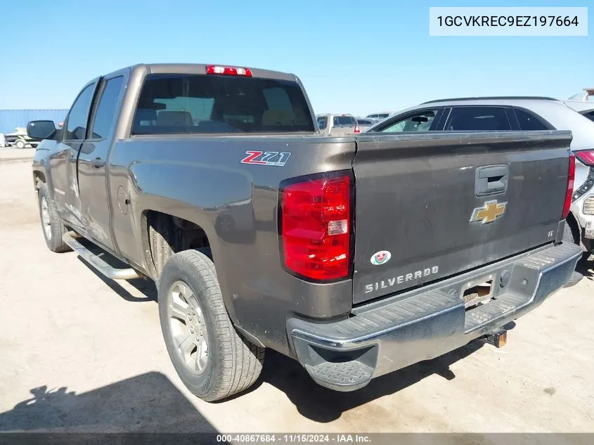 2014 Chevrolet Silverado 1500 2Lt VIN: 1GCVKREC9EZ197664 Lot: 40867684