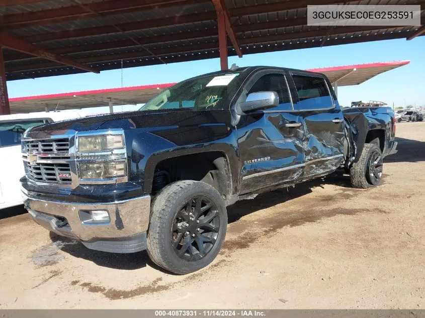 2014 Chevrolet Silverado 1500 1Lz/2Lz VIN: 3GCUKSEC0EG253591 Lot: 40873931