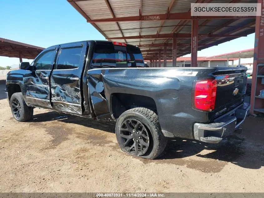 2014 Chevrolet Silverado 1500 1Lz/2Lz VIN: 3GCUKSEC0EG253591 Lot: 40873931