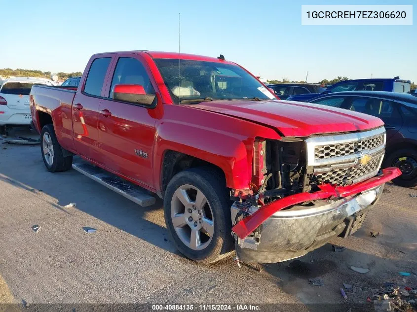 2014 Chevrolet Silverado 1500 1Lt VIN: 1GCRCREH7EZ306620 Lot: 40884135